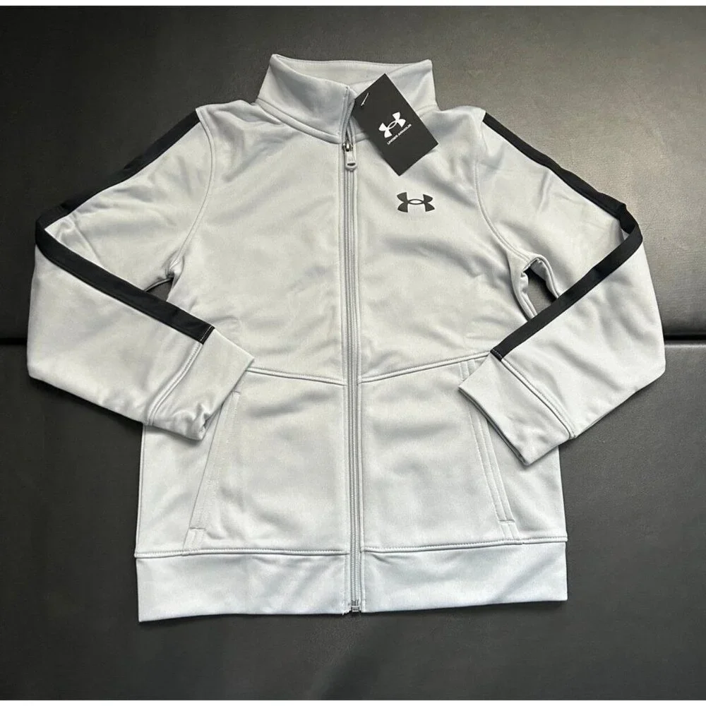 NWT Under Armour Track Jacket & Jogger Set Boys Youth Size Small